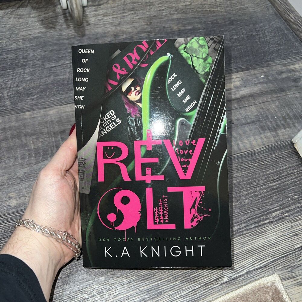 SIGNED Revolt by K. A. Knight Paperback Novel Book Smut Romance